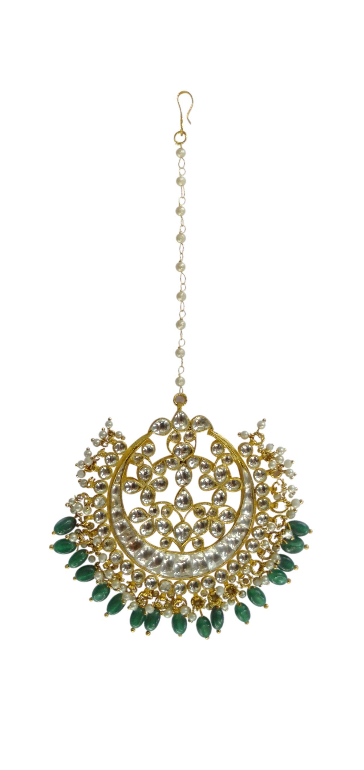 WHITE TIKKA WITH GREEN HANGINGS