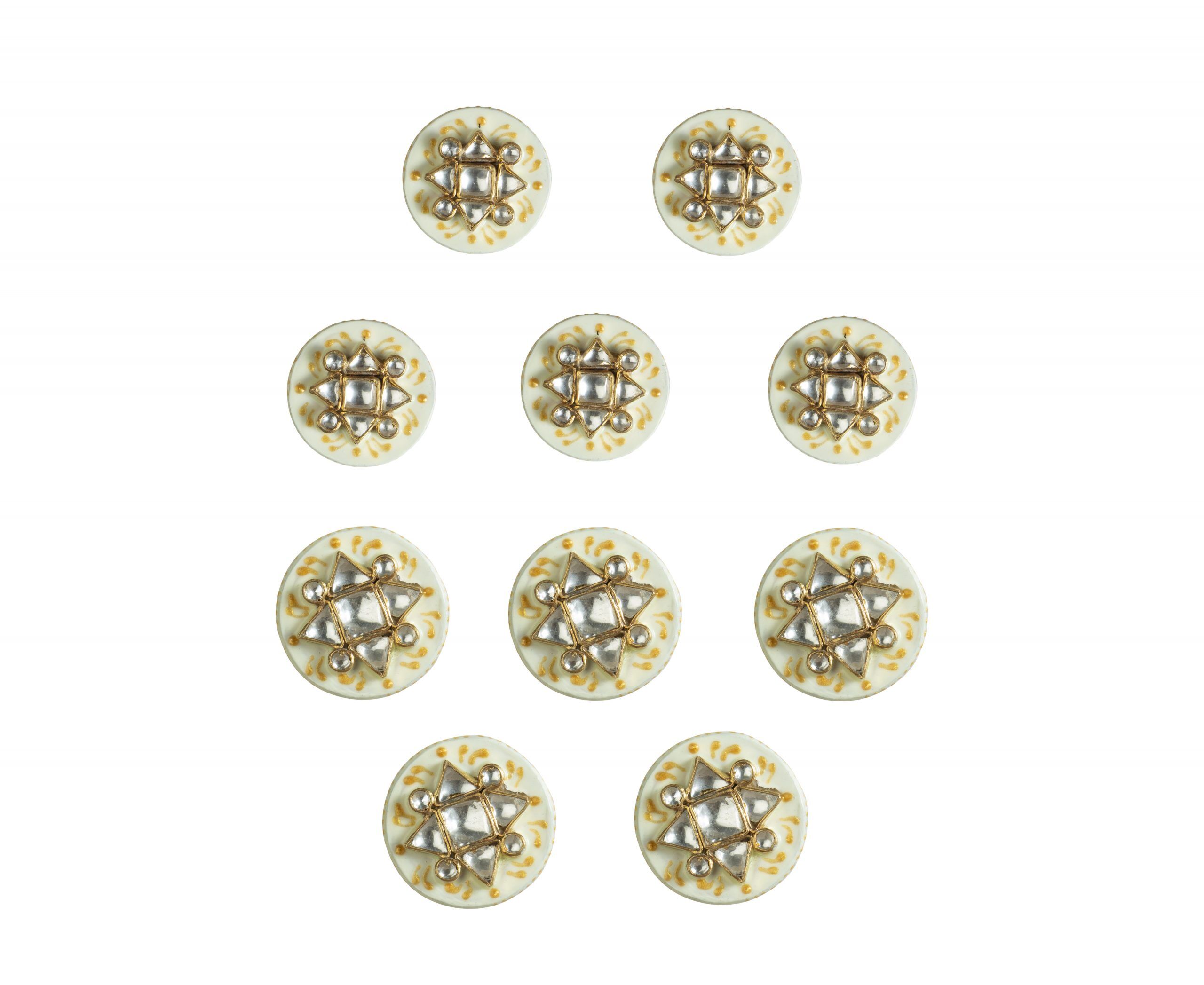 Diamond Stylish Men Kurta Button Design